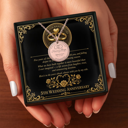 Fine Links Coin Necklace