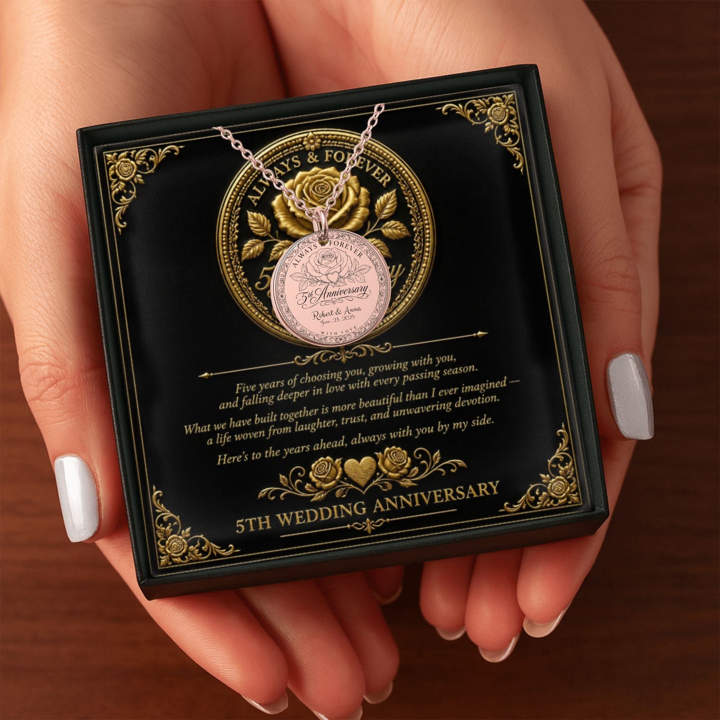 Fine Links Coin Necklace