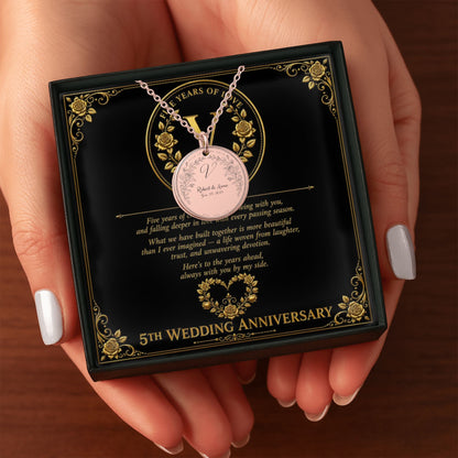 Fine Links Coin Necklace