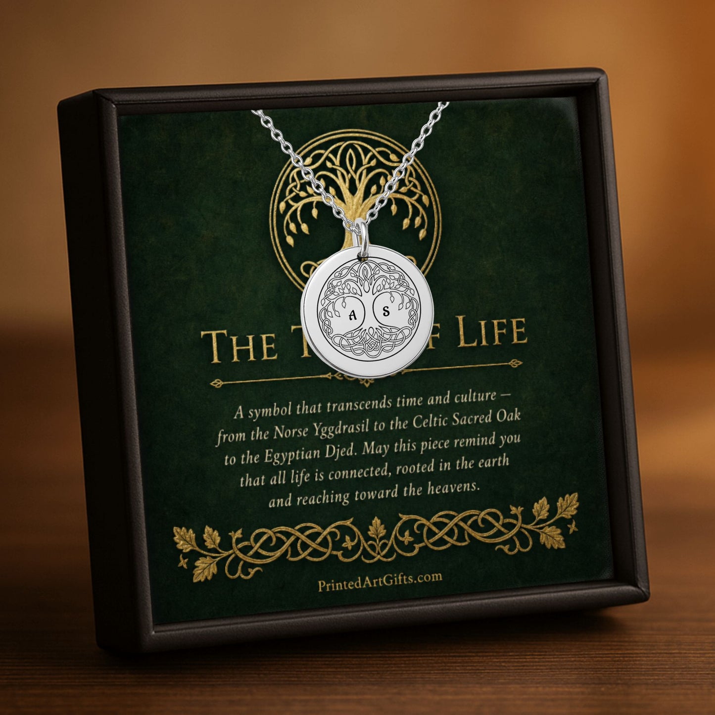 Fine Links Coin Necklace