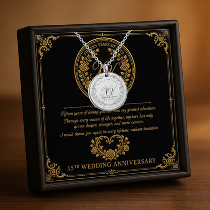 Fine Links Coin Necklace