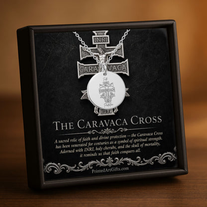 The Caravaca Cross: A Sacred Relic of Faith and Divine Protection | Beautiful Coin Necklace