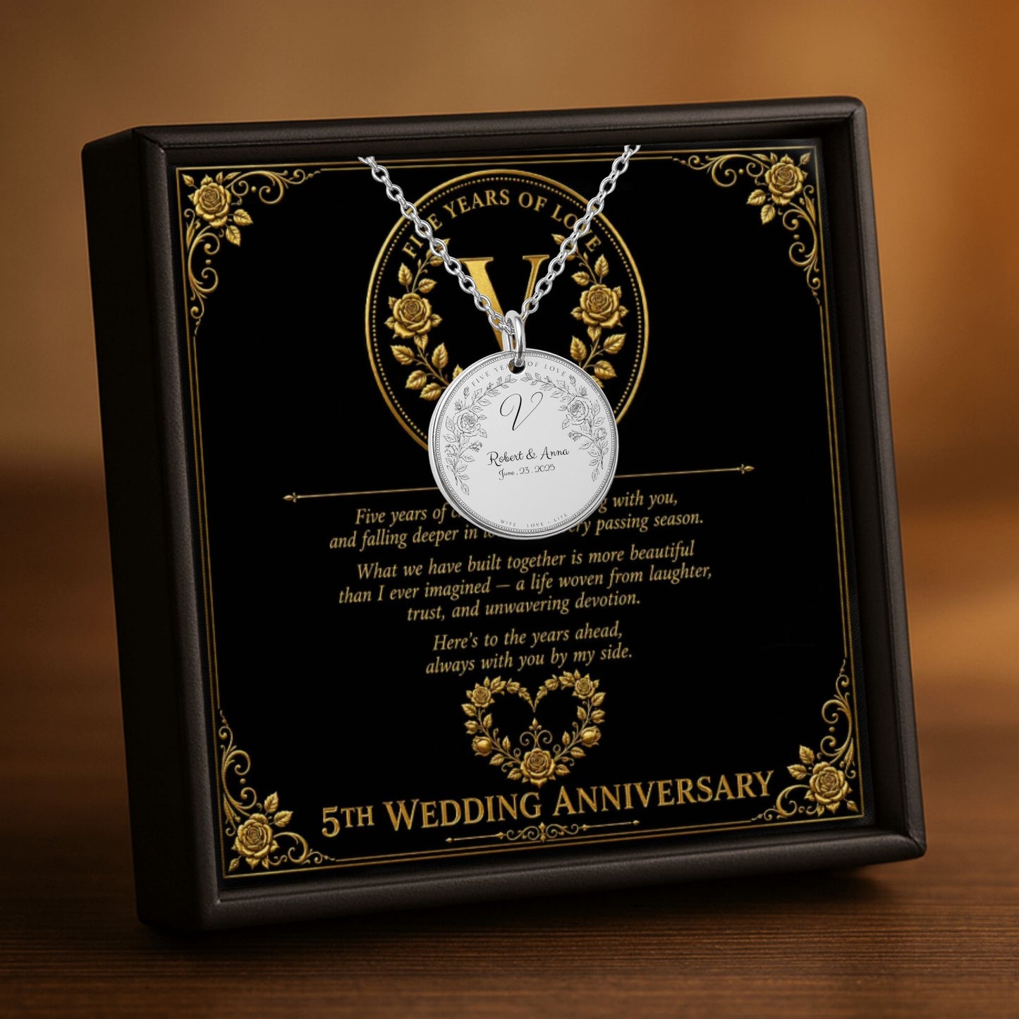 Fine Links Coin Necklace