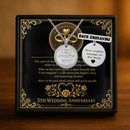 Fine Links Coin Necklace
