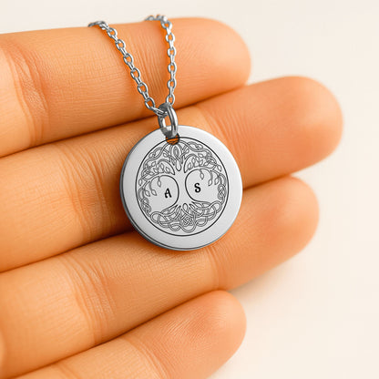 Fine Links Coin Necklace
